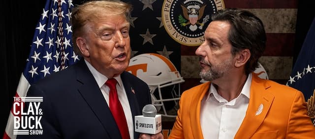 Cover Image for How a Sports Radio Host Wound Up Interviewing the President